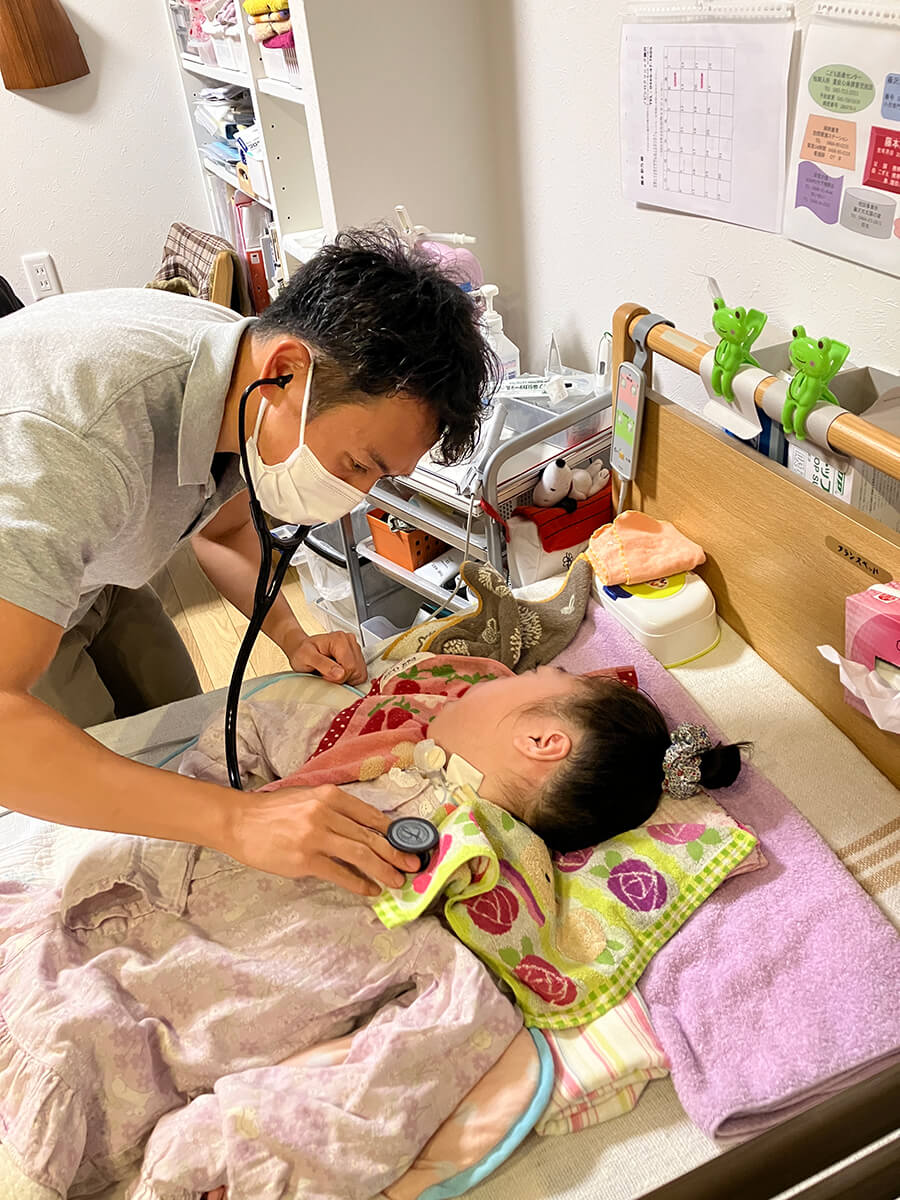 訪問診療の様子１